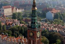 Ratusz Głównego Miasta (widok z wieży Bazyliki Mariackiej) - Apartament Na Piaskach Gdańsk